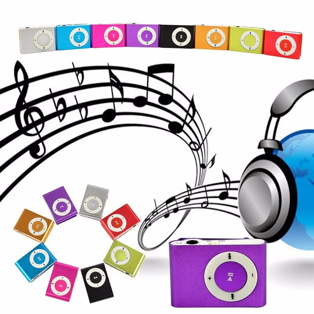 

Mini Portable MP3 Music Player Sports Clip Digital Mp3 Music Player Walkman USB 2.0 Micro TF/SD Card Slot