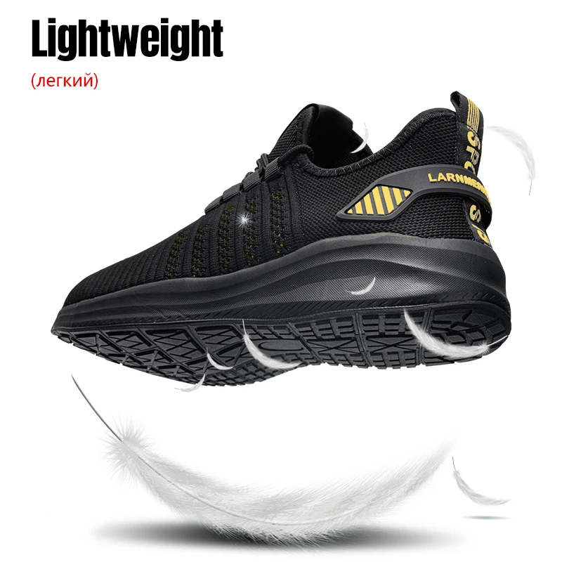 LARNMERN мужская повседневная обувь спортивные кроссовки водонепроницаемые