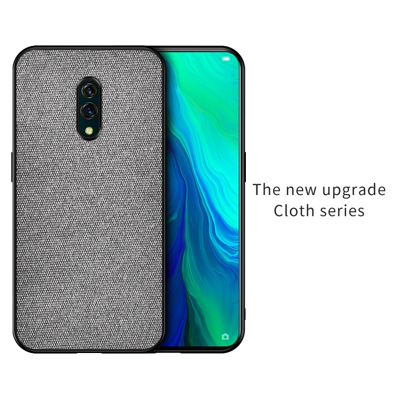 Для Realme X Чехол, тканевый силиконовый мягкий защитный противоударный чехол, задняя крышка для OPPO Realme K3 3 X Lite чехол - Цвет: Gray