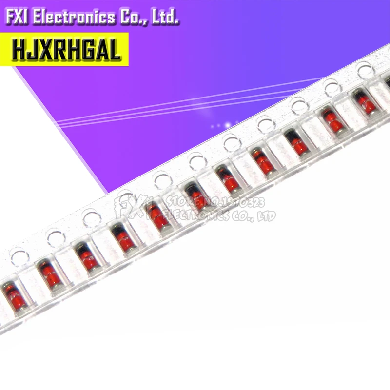 100 шт. LL4148 LL 34 SMD 1N4148 IN4148 высокоскоростное Переключение новый оригинальный|smd 1n4148|smd