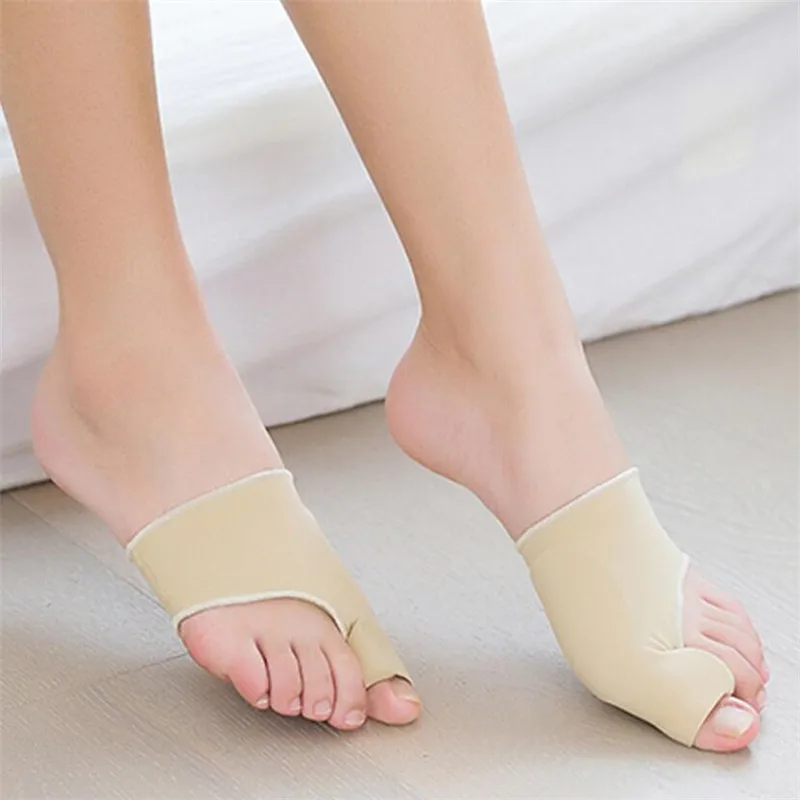 

1pair Big Toe Hallux Valgus Corrector Orthotics Feet Care Bone Thumb Adjust Correction Pedicure Straightener Insole