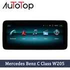 AUTOTOP Benz Android автомобильный GPS-навигатор для Mercedes Benz C GLC V класс W205 2014-2018 NTG5.0 мультимедийный автомобильный радиоприемник DVD стерео