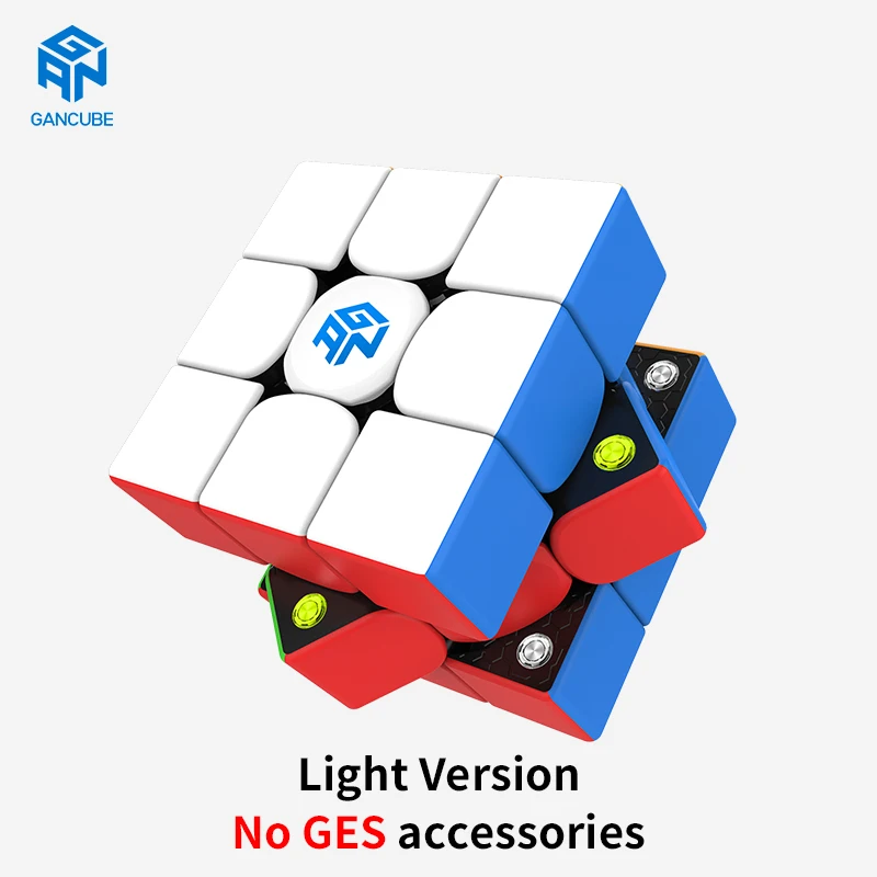 NEW GAN356M 3x3x3 Stickerless Magic Cube Magnetic Gan 356 M GES Puzzle Speed For WCA Professional CuboMagico 356M Toys | Игрушки и хобби