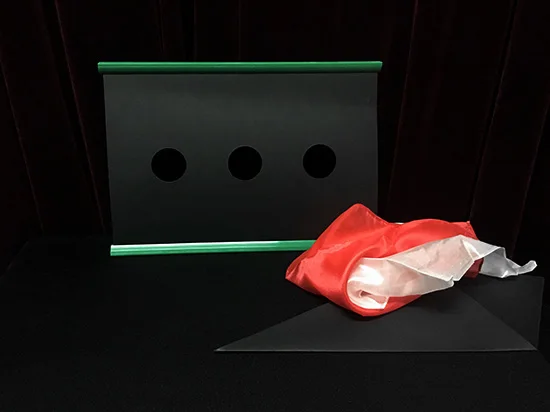 Озадачивает шелк этап фокусы закрыть магический шелковый шарф Появившись