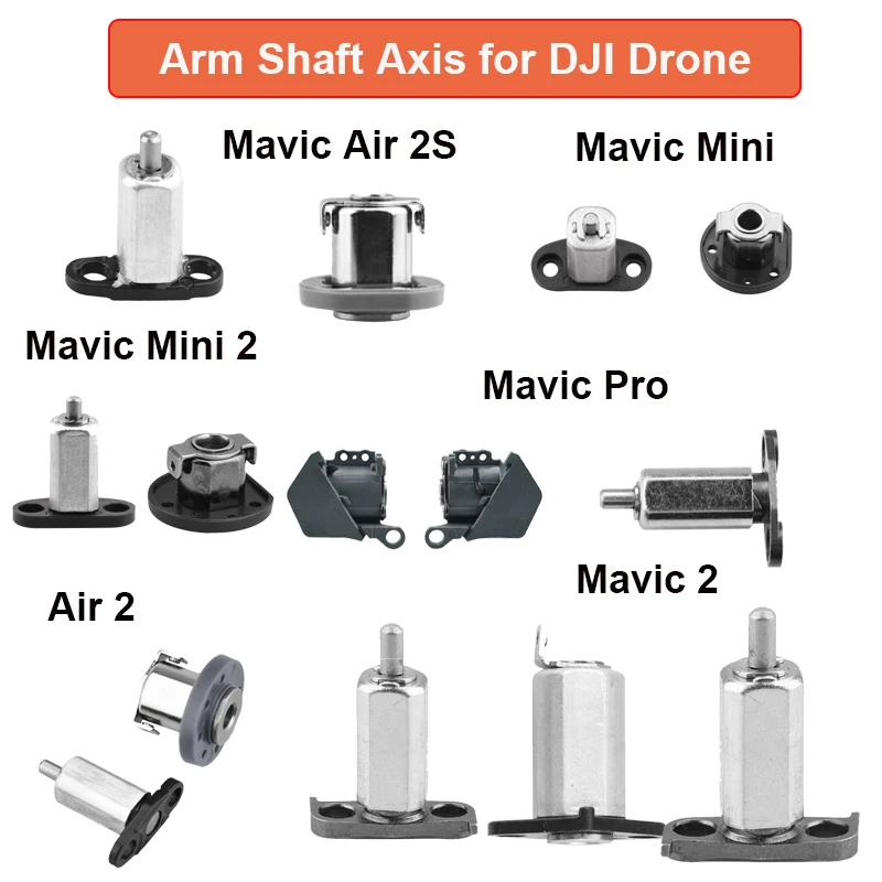 Запасные части для дрона передний/задний рычаг рукоятка вала ось DJI Mavic Mini /Mini 2/Air