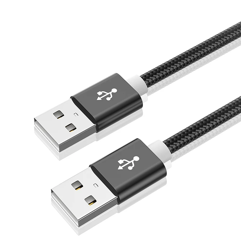 Kebss-Cable de extensión USB A USB, extensor tipo A macho para radiador, disco duro, Webcom, cámara