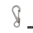 1 шт. миниатюрные карабины, крошечные Пружинные карабины из сплава, застежки для ключей, маленький карабин для повседневного использования, подвесная Пряжка для рюкзака, инструменты для кемпинга на открытом воздухе