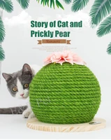 cat new scratching board pricky pear funny toy for kitten cactus fashion product nail pad sisal cat scratcher game decoration