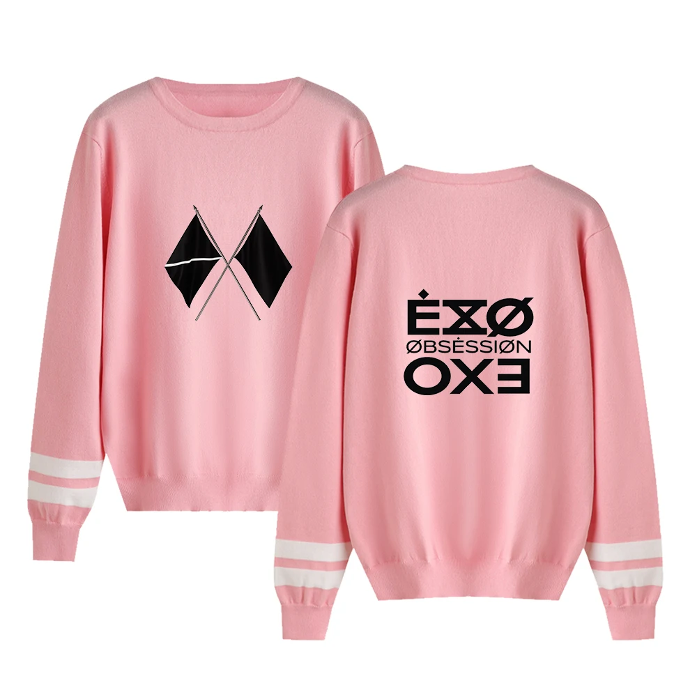 EXO новый альбом OBSESSION дизайнерский Кардиган для мужчин и женщин свитер пуловер
