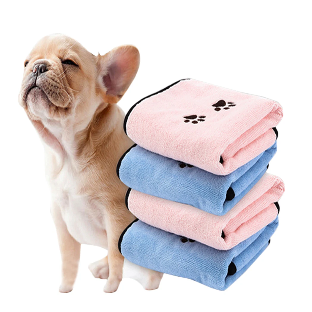 

AlfPetpig Pet Towel for Cats Soft Microfiber Strong Absorbing Water Bath Dog Towels Quick dry for Kitten Puppy Pet Products