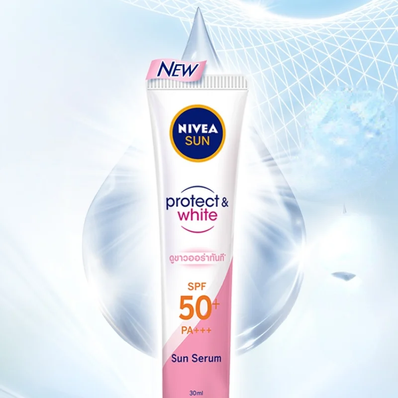 TT Nivea X Zhang Zhe Hanmei White Sunscreen Gift Box Sunscreen Lotion Whitening Facial Authentic