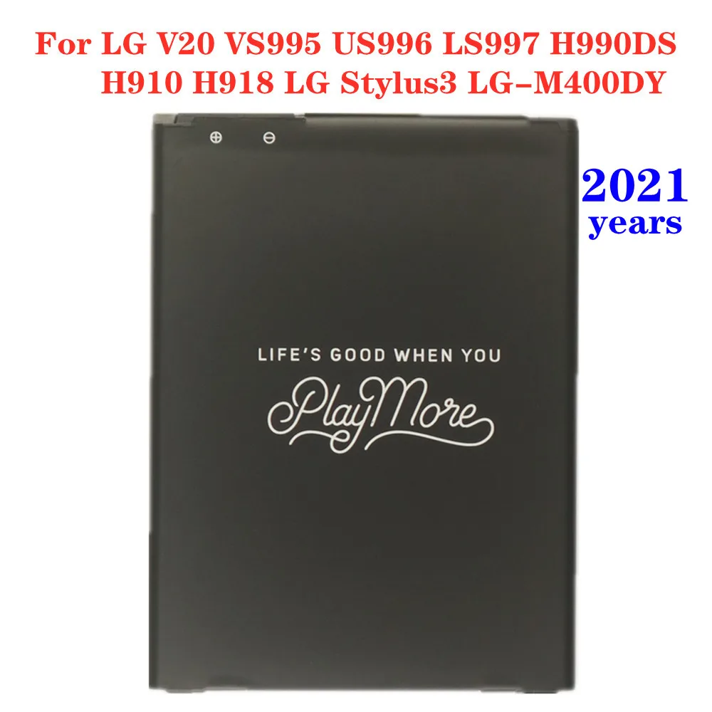

Аккумулятор для LG V20 H915 H910 H990N US996 F800L BL44E1F, 3200 мАч