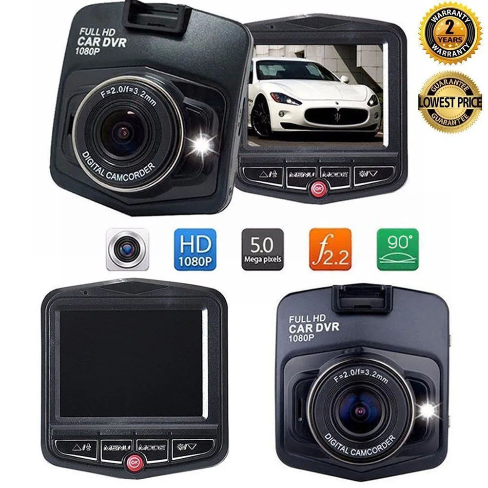 Новый высококачественный Улучшенный видеорегистратор HD 2 4 дюймов 720P 12
