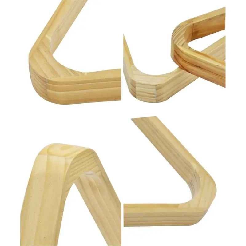 

Wood Triangle Shape American Billiard Balls Organize Sturdy Racks Snooker Game Club Storage Accessory