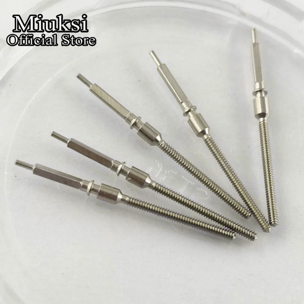 Miuksi комплект коронок из нержавеющей стали подходит для движения 7750 | Наручные