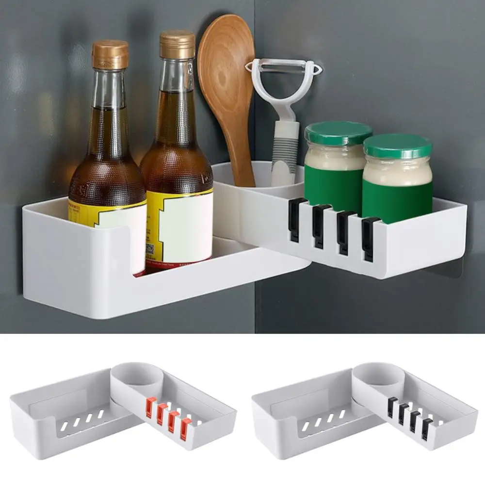 1 шт. угловая полка для душа Ванная комната держатель шампуня кухня вращение