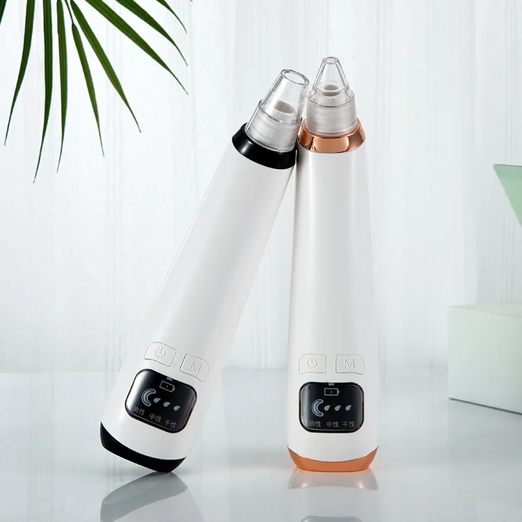 

Blackhead Remover and Acne Pore Cleaner Vacuum Electric Nose and Face Deep Cleansing Skin Care + USB Rechargeable Facial Steamer