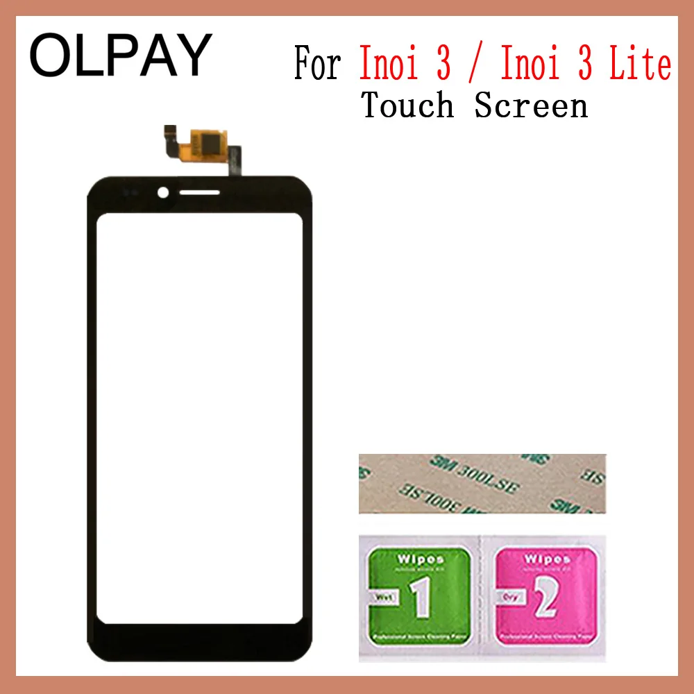OLPAY 5," сенсорный экран для мобильного телефона для Inoi 3/Inoi 3 Lite сенсорный экран сенсор дигитайзер Переднее стекло и инструменты - Цвет: Black No Tools
