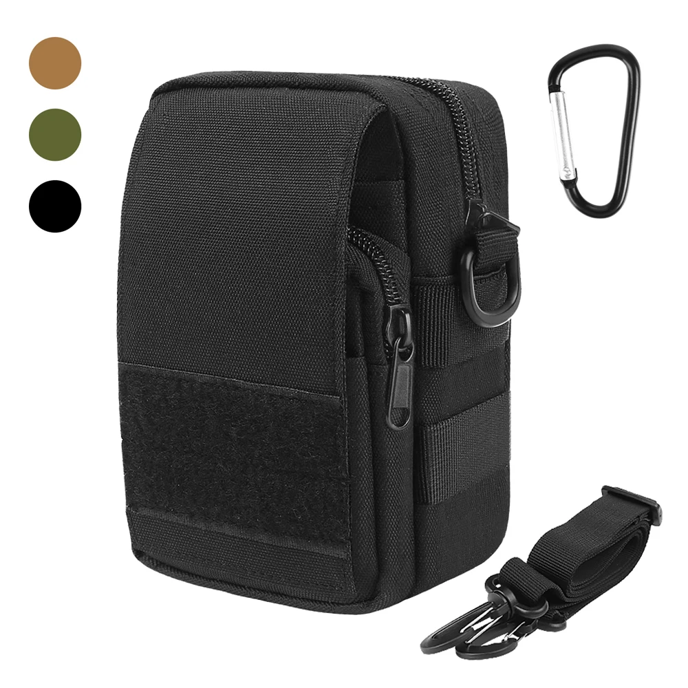 

1000D Tactical Pouch Waist Belt Bag Pocket EDC Gear Tool Organizer Cell Phone Holster Bag Waterproof Shoulder Pouch Gadget Pack