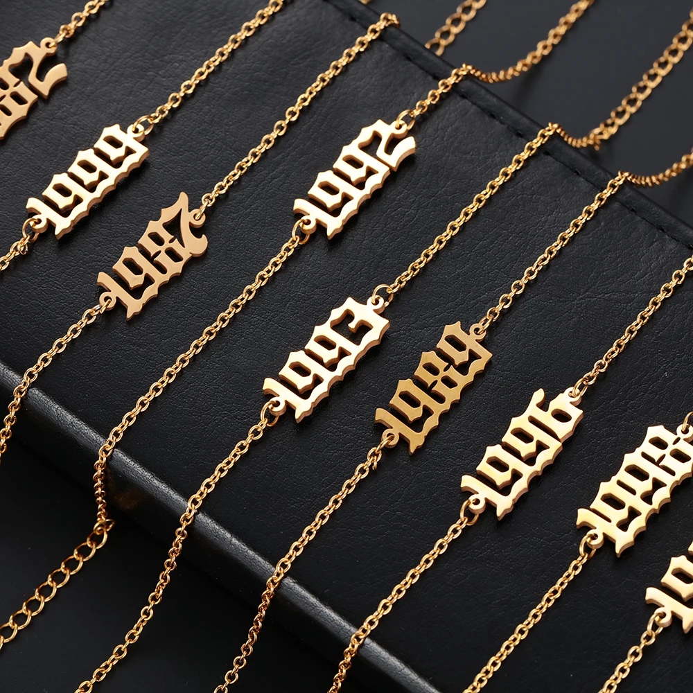 1 шт. браслет из нержавеющей стали специальная дата рождения пользовательский