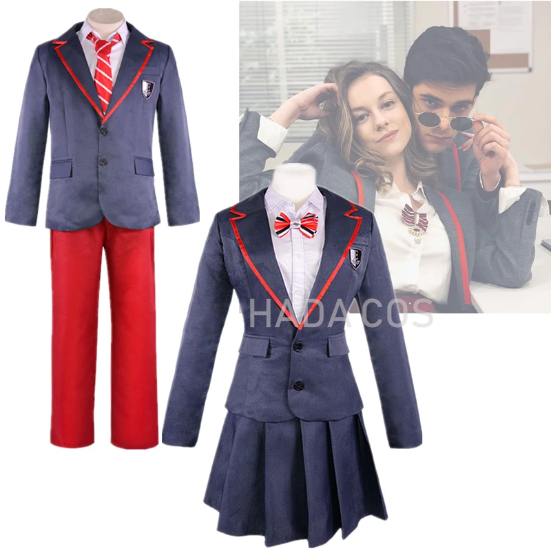 Элитная школьная форма костюм для косплея куртка рубашка юбка плиссированная