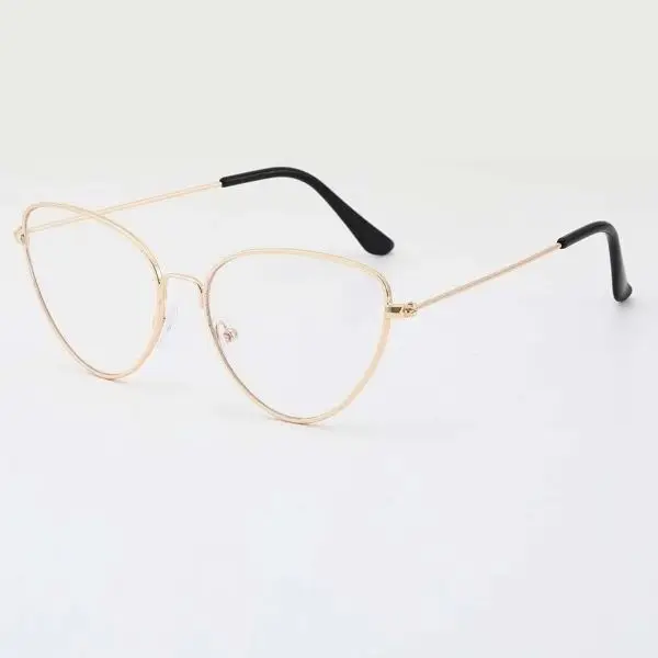 

2021 New Cat Eye Computer Glasses for Men Blue Light Blocking Eyeglass Women Eye Glasses Frames for Female Metal Frame Lunettes