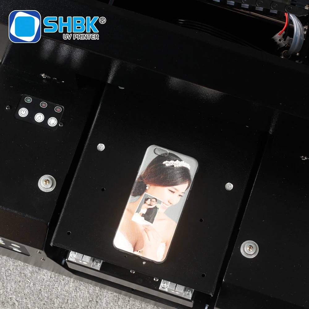 УФ планшетный принтер SHBK A4 цилиндрический устройство для печати на бутылках с