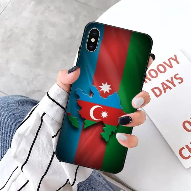 

Azerbaijan buta flag Phone Cases for iPhone 11 12 pro XS MAX 8 7 6 6S Plus X 5S SE 2020 XR mini