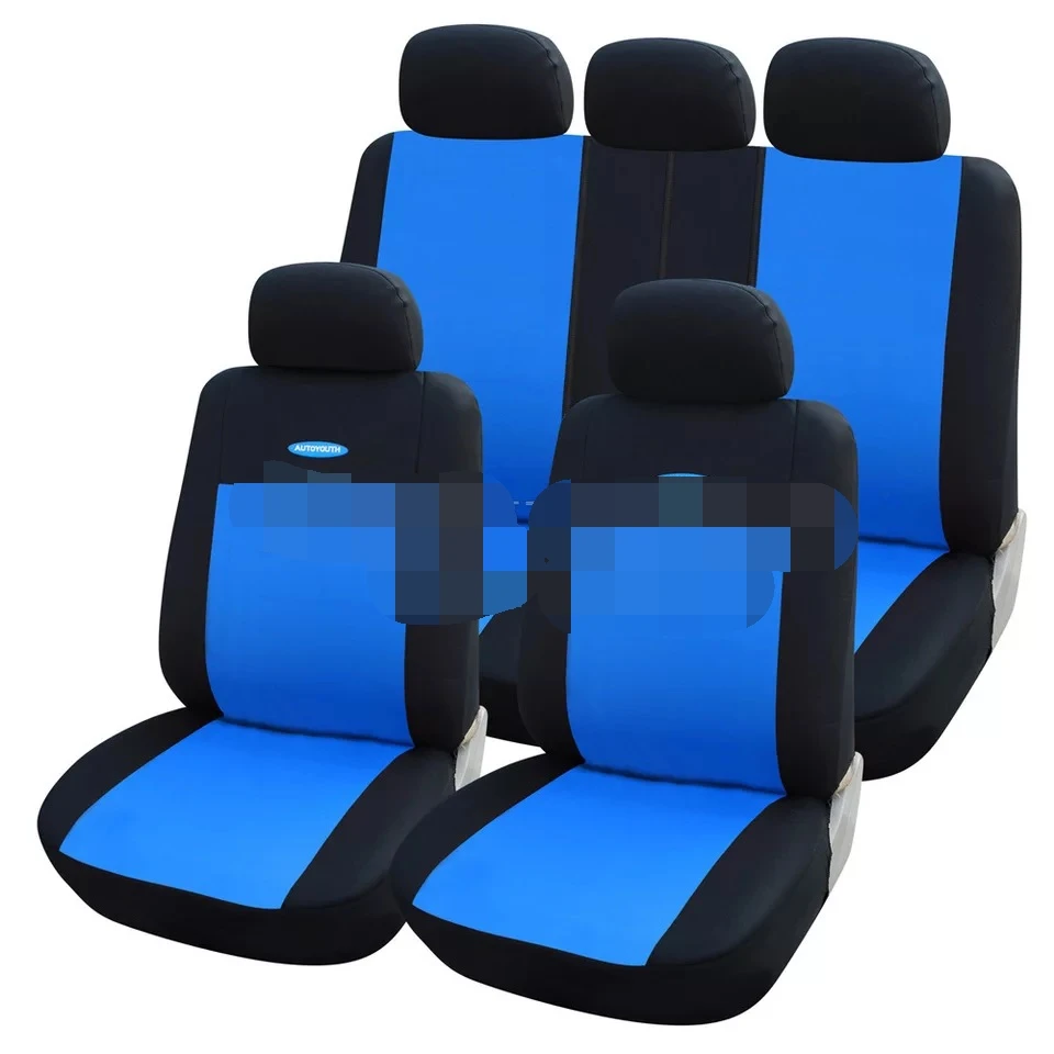 Full Coverage flax fiber car seat cover auto seats covers for vw polo 9n 6r sedan tiguan mk2 touareg zotye t600 | Автомобили и