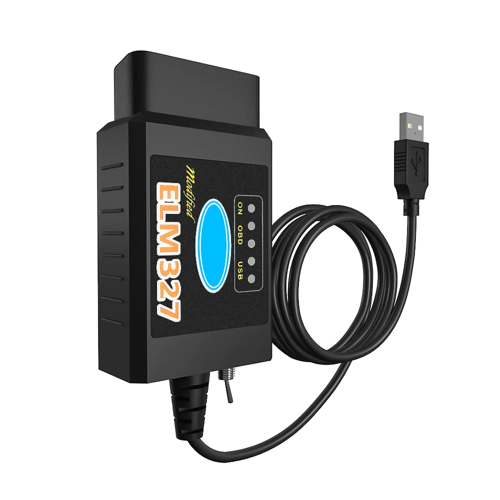 10 шт. ELM 327 в 1 5 PIC18F25K80 FORScan ELM327 V1.5 USB сканер CH340 HS CAN/MS CAN для Ford OBD 2 OBD2 автомобильный
