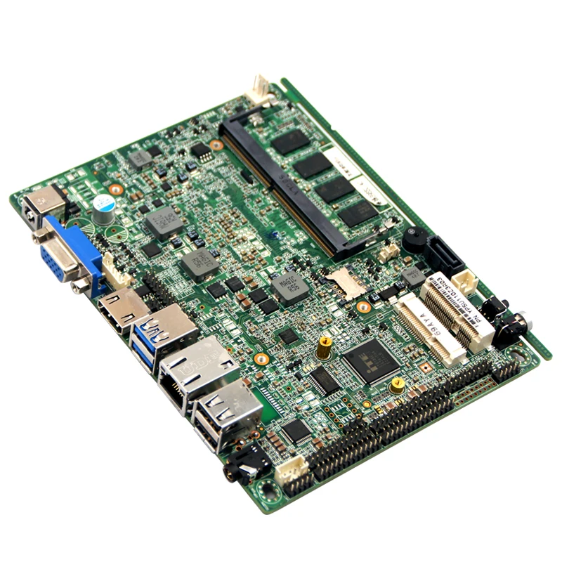 

In-tel 6th i3/I5/I7 mobile Skylake-U i5-6200U industrial computer motherboard with 2 Mini-PCIe 2 ethernet port