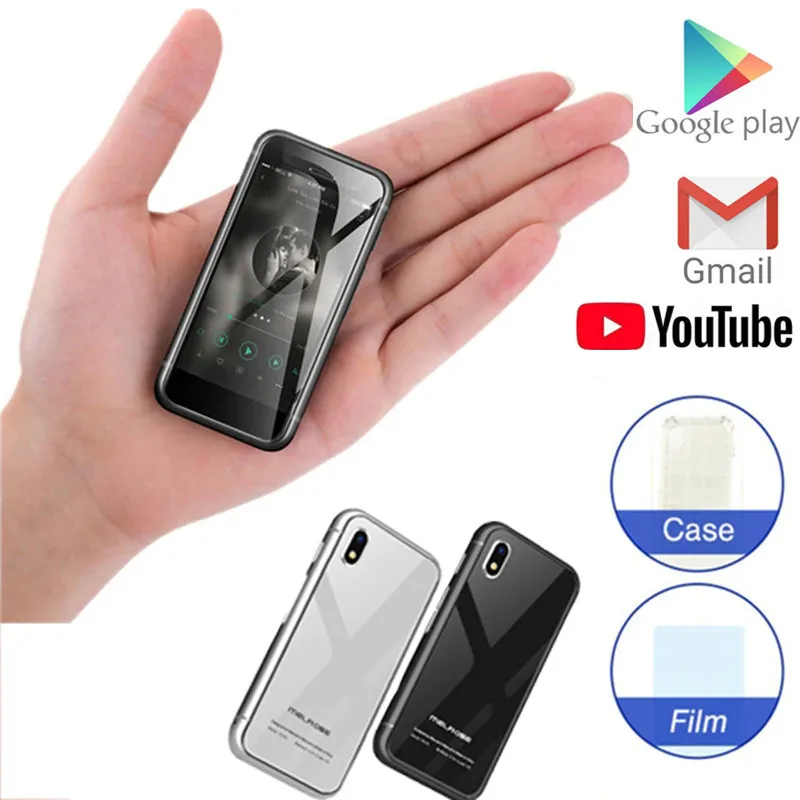 Мини смартфон Melrose K15 Android 7 0 Google Play 4G 5 МП Wi Fi двойной стеклянный корпус 32 ГБ сканер