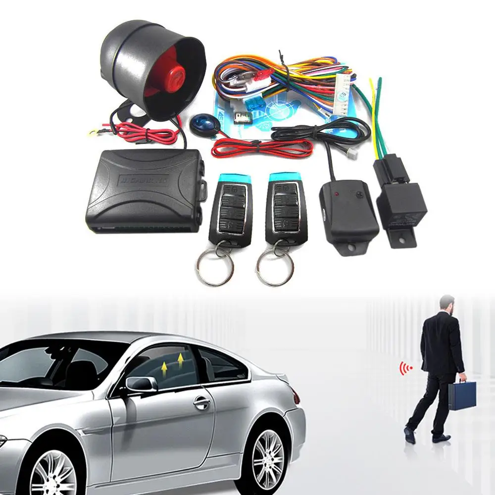 

NEW Alarm System Central Lock Car Black Keylessentry Remote Securityalarm for CHADWICK