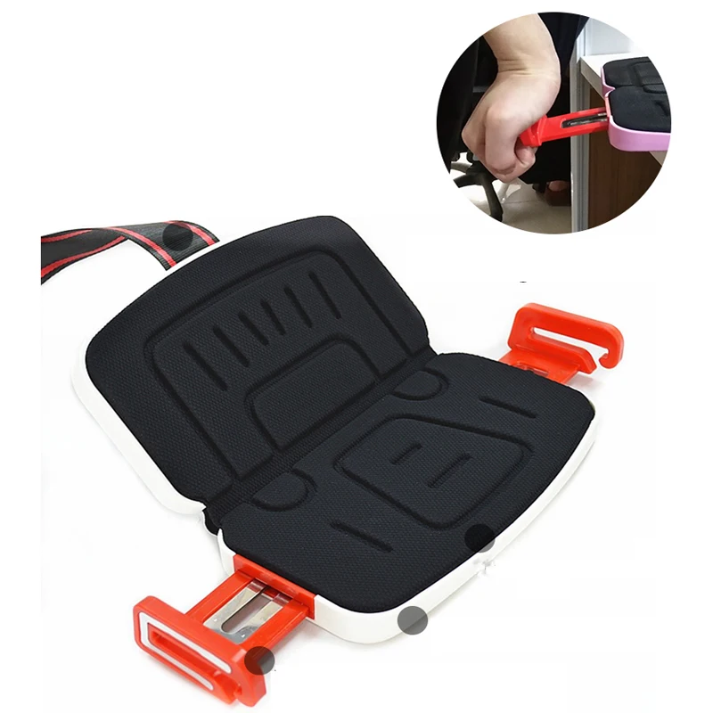 Enlarge The Grab and Go Booster Strolex Mini Ifold Portable Child Car Safety Seat Baby Car Booster Seat Travel Pocket Safety Harness