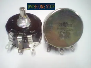 Прецизионный однообмоточный потенциометр Wx112 (wx050) 5 Вт регулируемое