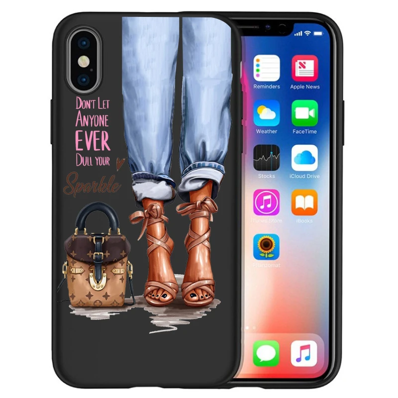 Для iphone 11 Pro Max Рождественская Елка роскошный модный чехол для девушек для iphone 8 7 X XS Max XR 6 7 8 Plus 5s SE чехол Etui