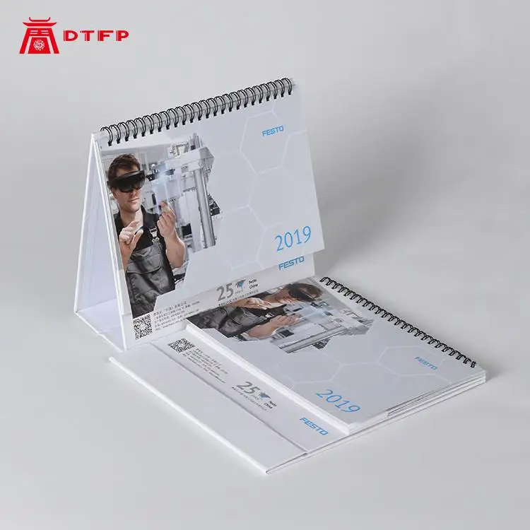 Бумажный материал для всех размеров Рабочий стол печати на заказ календарный