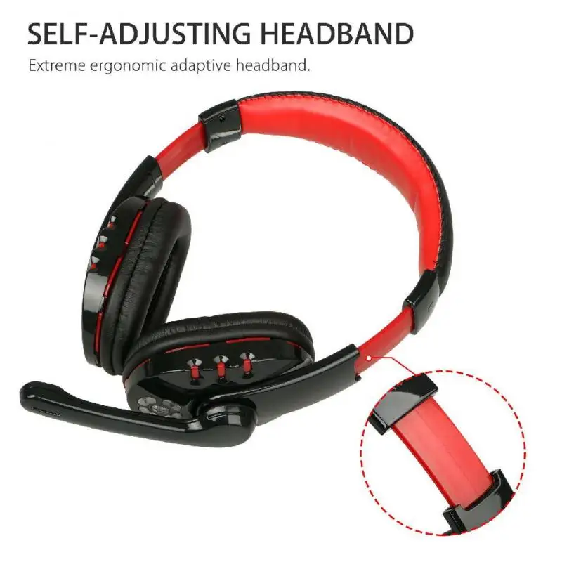 In Stock For Dropshipping Gaming Headsets Gamer Attachment Headphone Wireless With Mic Surround Sound Stereo Suitable Laptop | Электроника