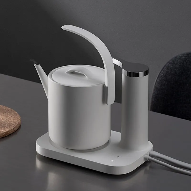 

Household D2 Electric Kettle 850ml Classic Simple Style 1000W Fast Boiling Water Heater Auto Water Pumping Water Boiler