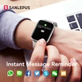Новинка 2021, Смарт-часы SANLEPUS с Bluetooth для звонков для мужчин и женщин, водонепроницаемые Смарт-часы, MP3-плеер для OPPO, Android, Apple, Xiaomi, Huawei