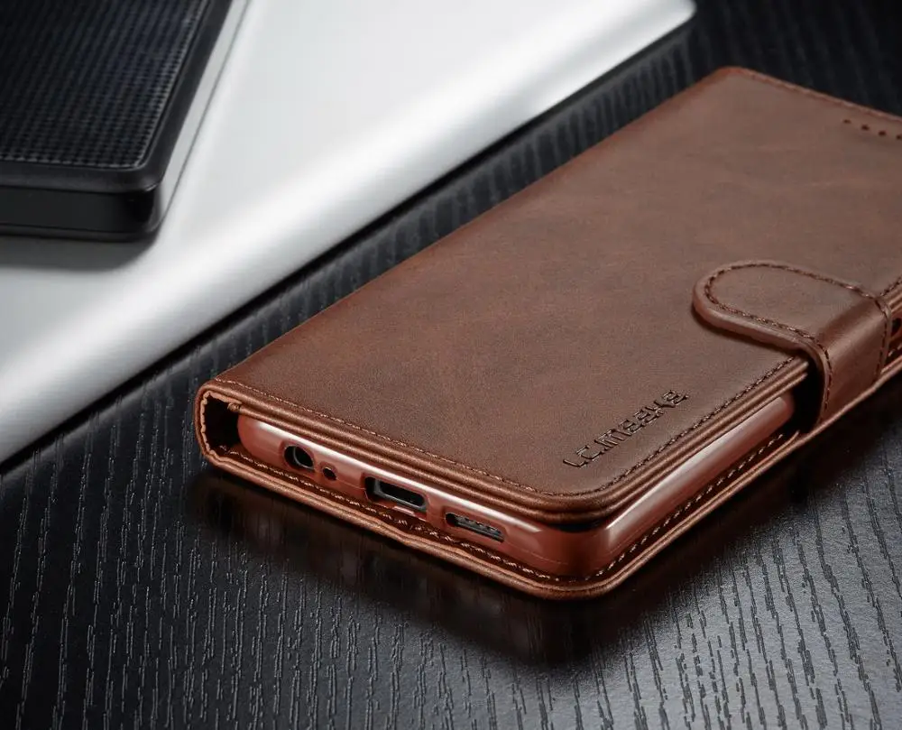 Роскошный деловой кожаный флип кошелек для телефона Huawei P30 чехол подставка Lite Pro P
