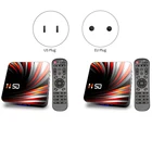 ТВ-приставка Android 10 4 ГБ 32 ГБ 4K H.265 медиаплеер 3D видео 2,4G 5 ГГц Wifi Bluetooth Смарт ТВ-приставка