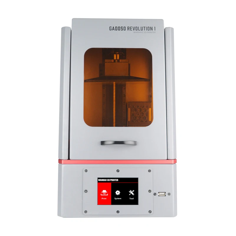 GR1 3d принтер GR1 GADOSO REVOLUTION 1 WANHAO DLP lcd сенсорный экран высокой точности с 250 мл смолы и мастерской лицензии - Цвет: GR1