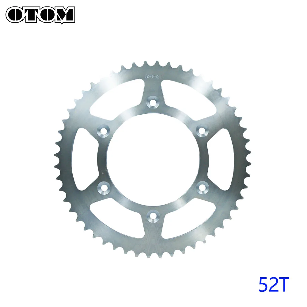 

OTOM стальная цепь для мотоцикла Задняя звездочка дисковая пластина для HONDA CR125R CRF230L XR400 XR650R CR500 бета двигатель Мотокросс часть