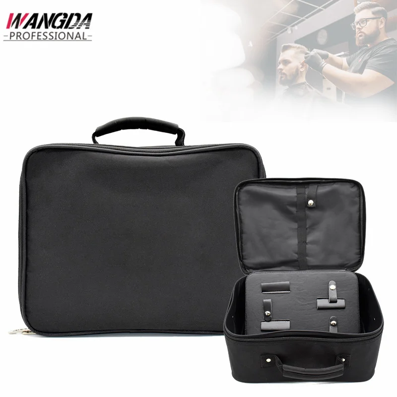 

Professional Barber Tool Bag Storage Briefcase Capacity Beauty Cosmetic Bag Comb Scissors Bag Portable Hairdresser Travel Box