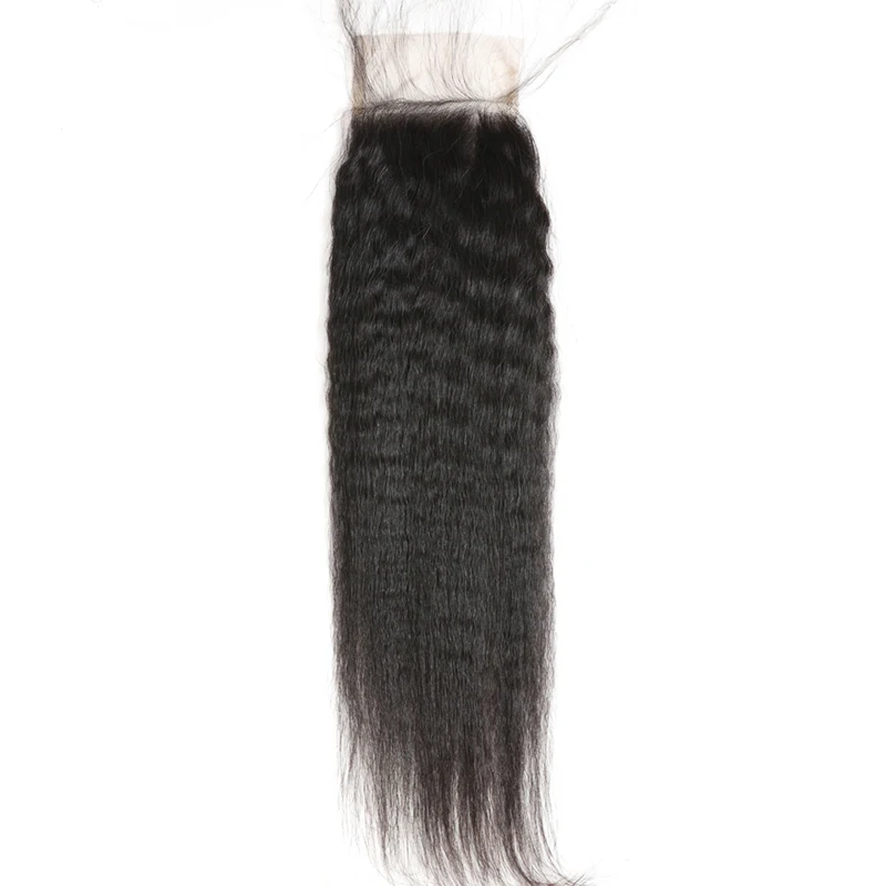 

Addbeauty Hair Closure 4x4 Lace Kinky Straight Human Hair Closure For Black Women Remy Hair Swiss Lace Closure 10-20 Inches
