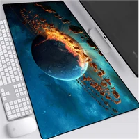 large impact earth series pattern mouse pad home table mat high quality rubber waterproof non slip keyboard mat gaming mousepad