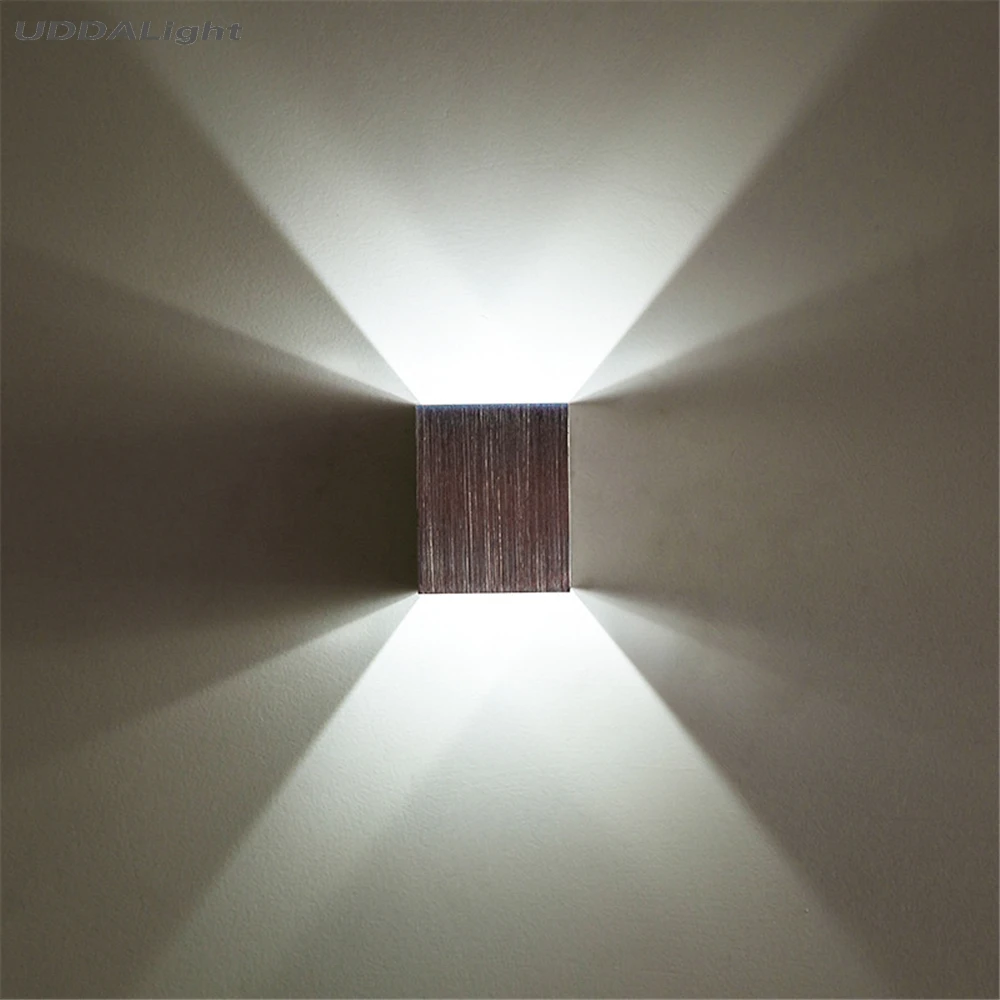 

wall lamp lights 3w living room decoration Up and Down ressessed in Color temperature adjustable white warm white nature white