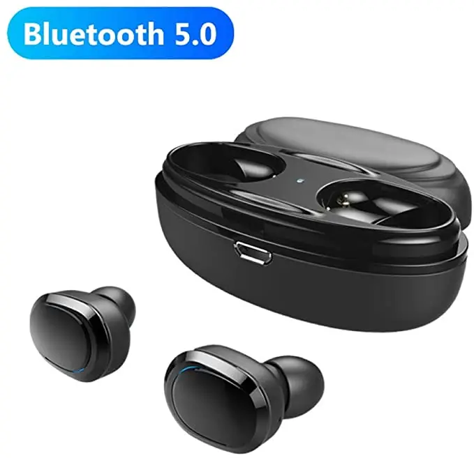

Bluetooth наушники с микрофоном, беспроводная гарнитура с сенсорным управлением, Hi-Fi мини-наушники-вкладыши, спортивные наушники для бега, гарни...