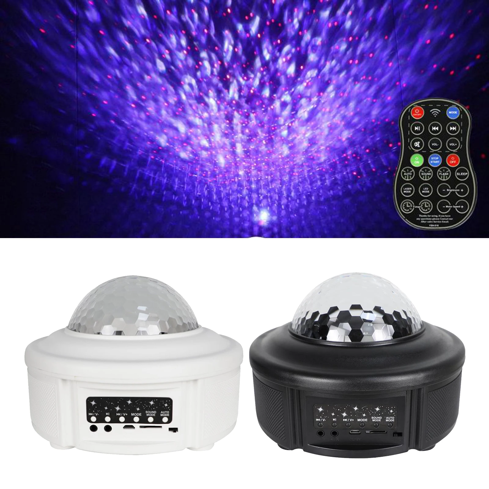 

Galaxy Projector LED Music Starry Night Light Star Sky Projection Lamp